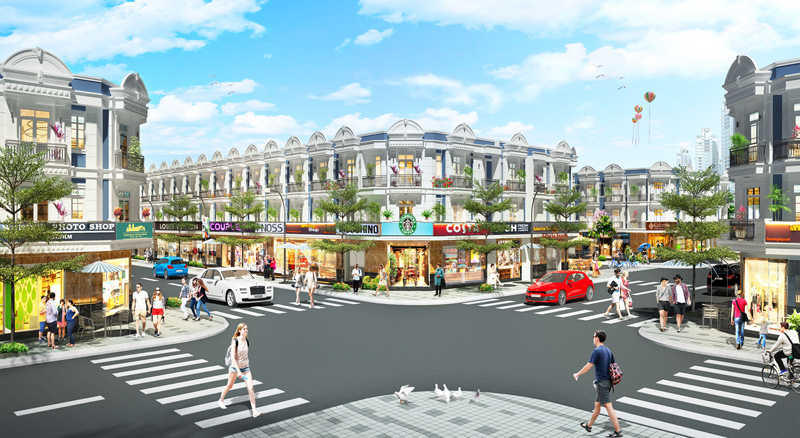 Nhà phố thương mại Uni Mall Center đang là “của hiếm” trên thị trường bất động sản Thuận An.