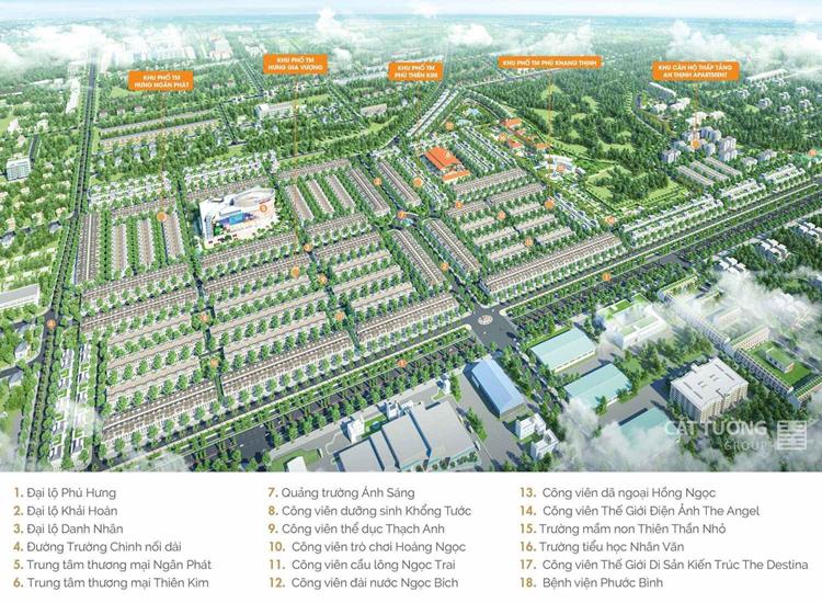 Dự án Cát Tường Phú Hưng Bὶnh Phước năm 2021