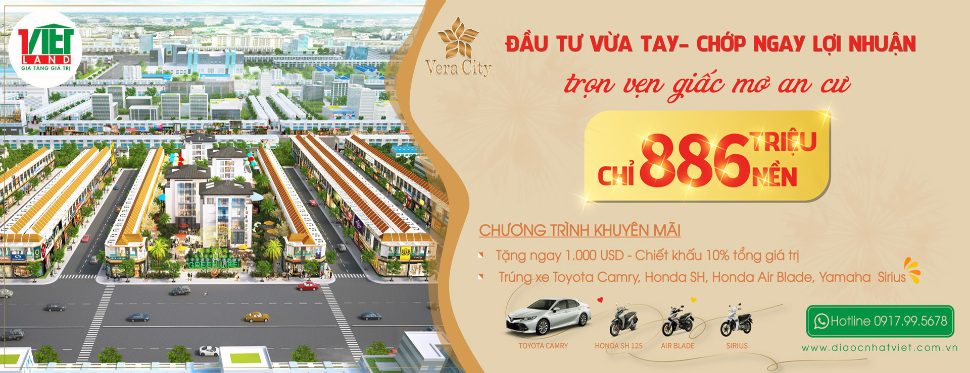 Dự án Vera City Đồng Xoài