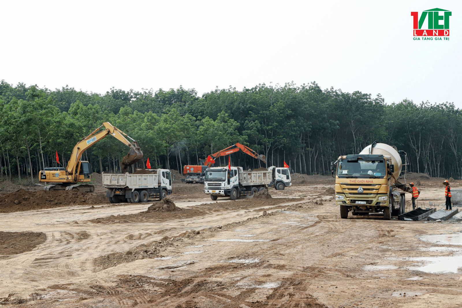 Cập nhật tiến độ năm 2022 xây dựng dự án Đường tạo lực Bắc Tân Uyên - Phú Giáo - Bàu Bàng 