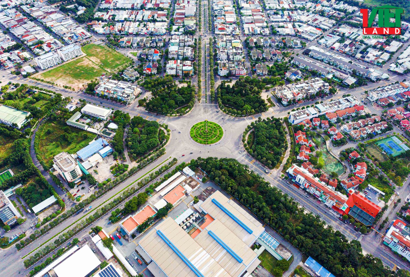 binh duong - dia ocnhatviet khu cong nghiêp xanh