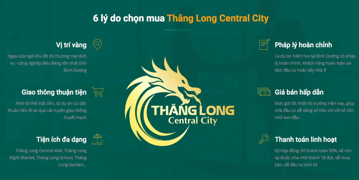 6 điểm mạnh nên mua dự án Thăng Long Central City
