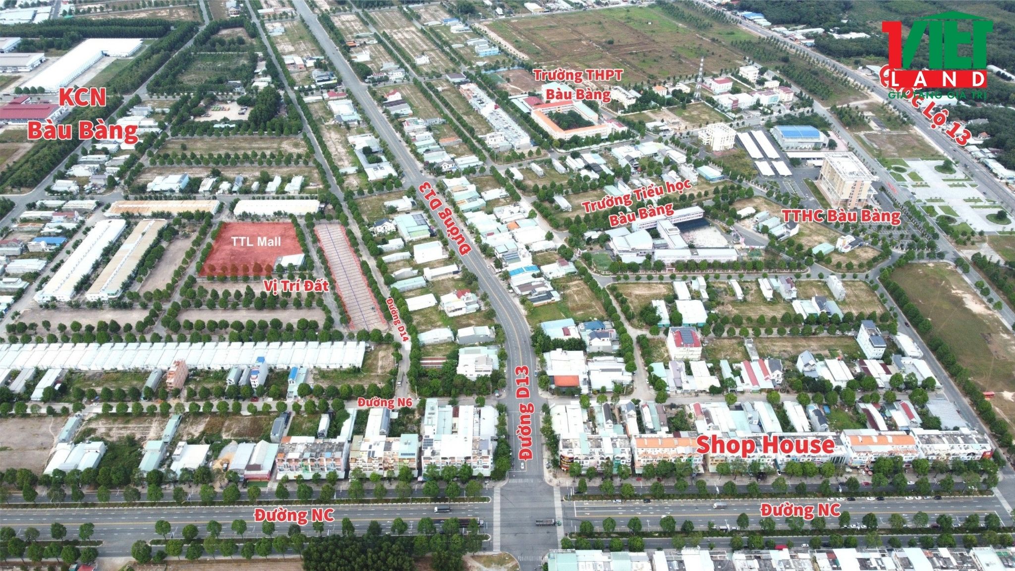 khu nhà ở TTL Mall bình Dương