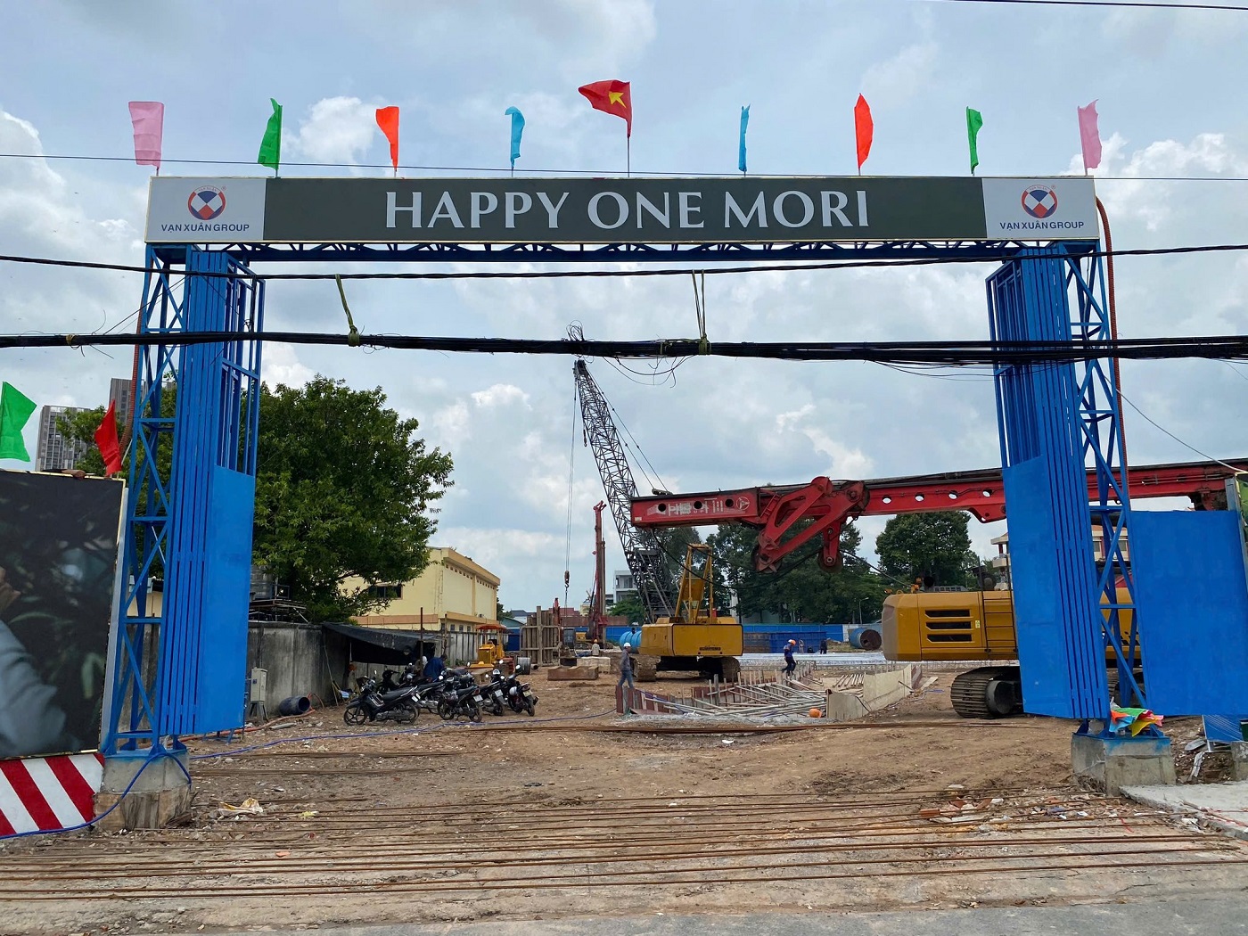 Tiến độ Happy One Mori